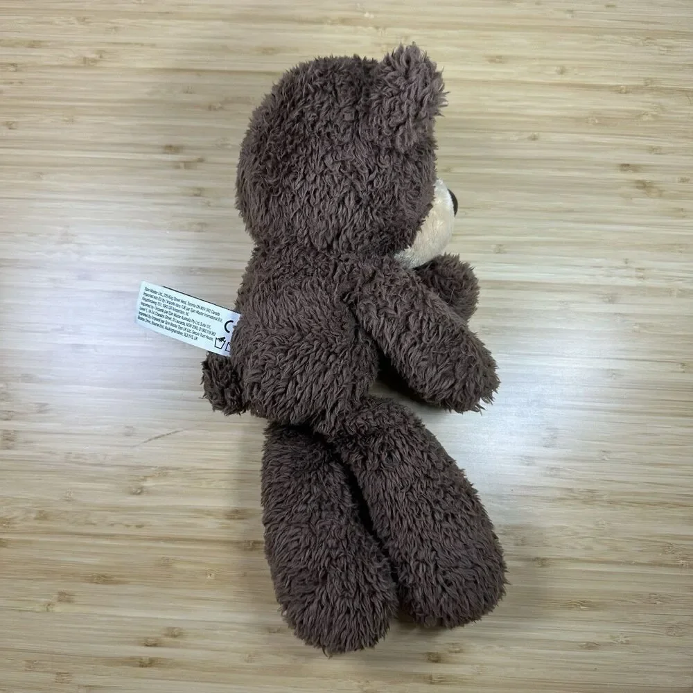 Gund Fuzzy Chocolate Brown Teddy Bear Plush 14